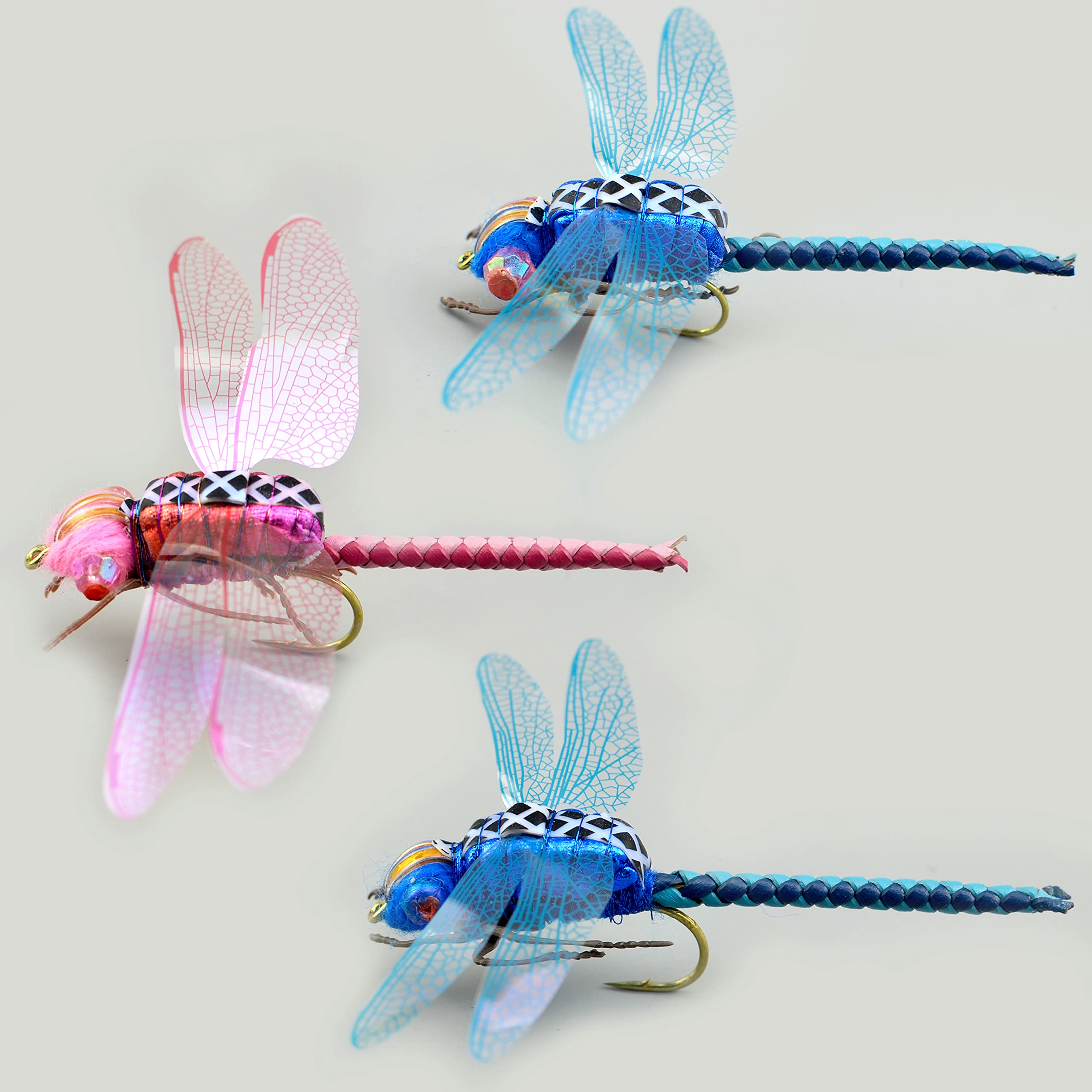 Amazon.co.jp: YaZhiDa トンボ フライフィッシングフライ 高